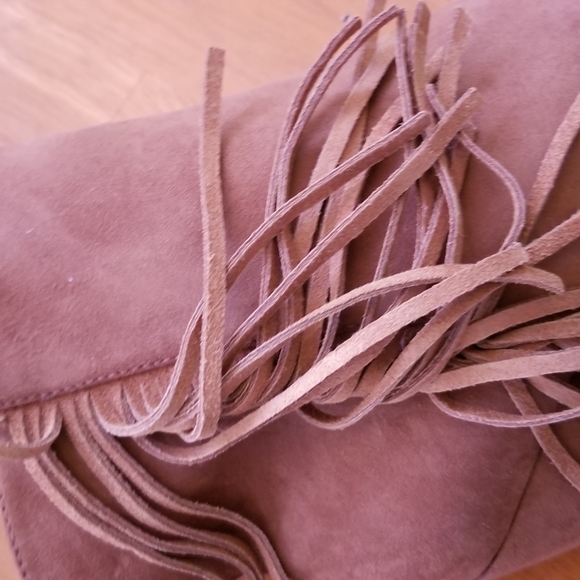 Mossimo ankle boots peep toe fringe design - Picture 10 of 16